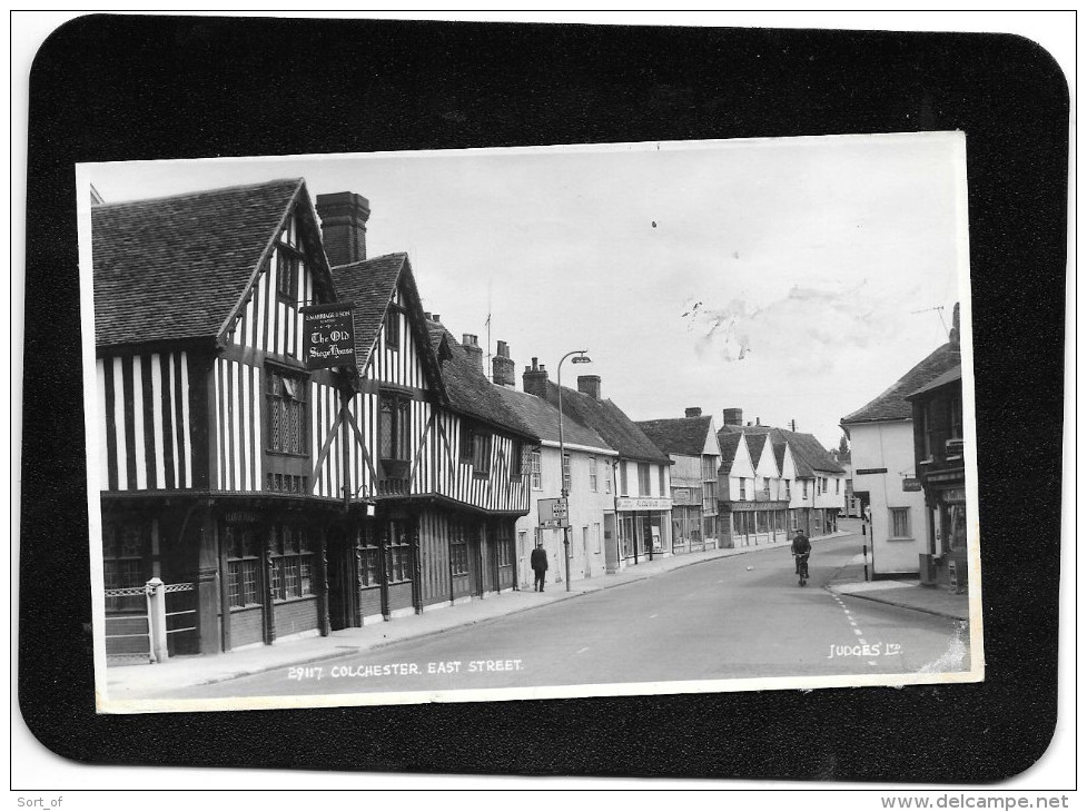 (REAL PHOTO) - COLCHESTER - EAST STREET   -  S762 - Colchester