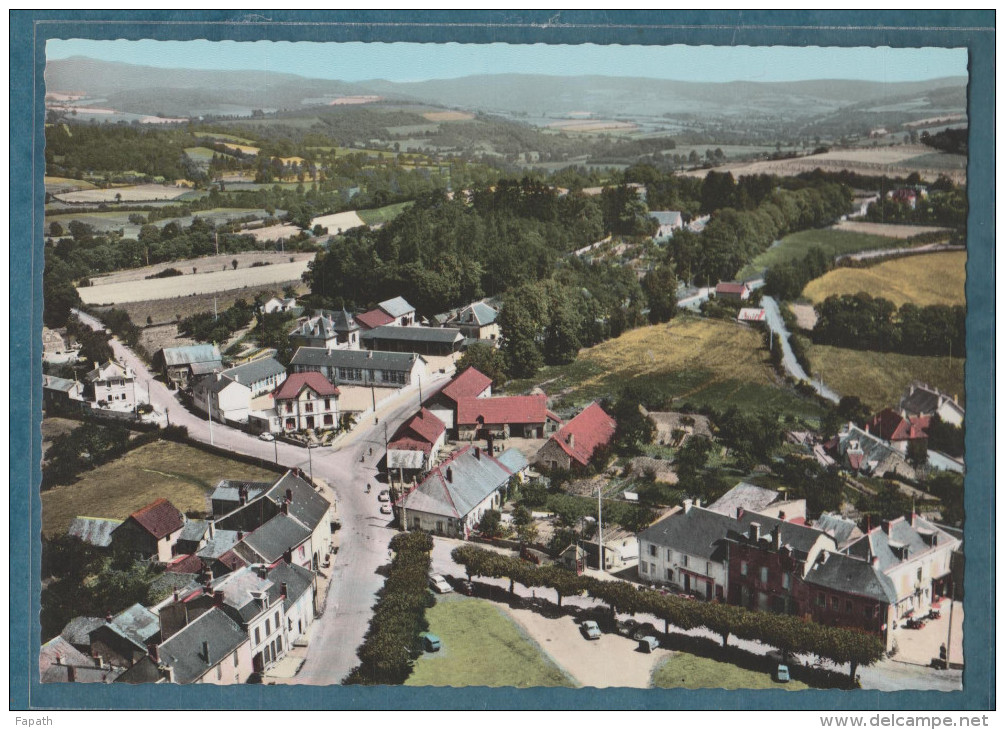 71 - SAINT-LÉGER-sous-BEUVRAY - Vue Aérienne Sur Le Bourg  - Non écrite - 2 Scans -10.5 X 15 - SPADEM - Other & Unclassified