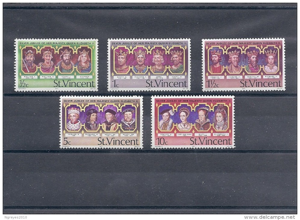 140019114  S.  VINCENT  YVERT   Nº  458/63  **/MNH - St.Vincent (...-1979)