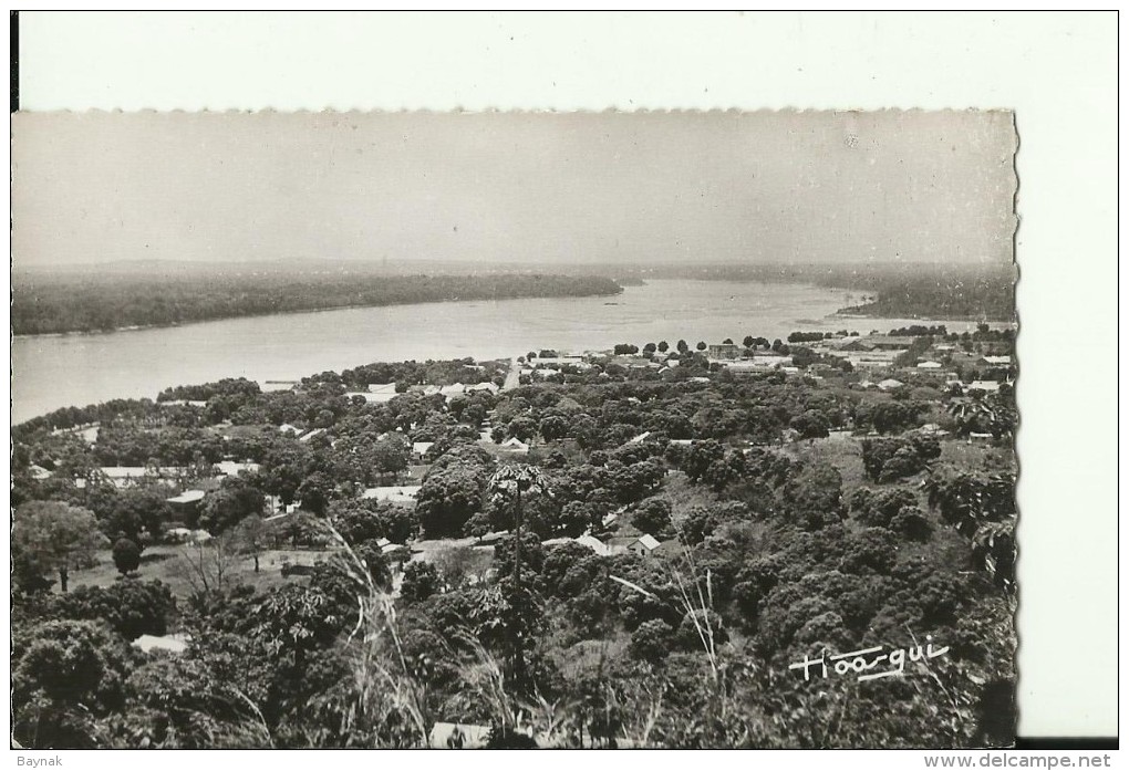 CAR15   --   BANGUI  (  A.E.F. )   --   VUE GENERALE  --  REAL PHOTO PC - Zentralafrik. Republik