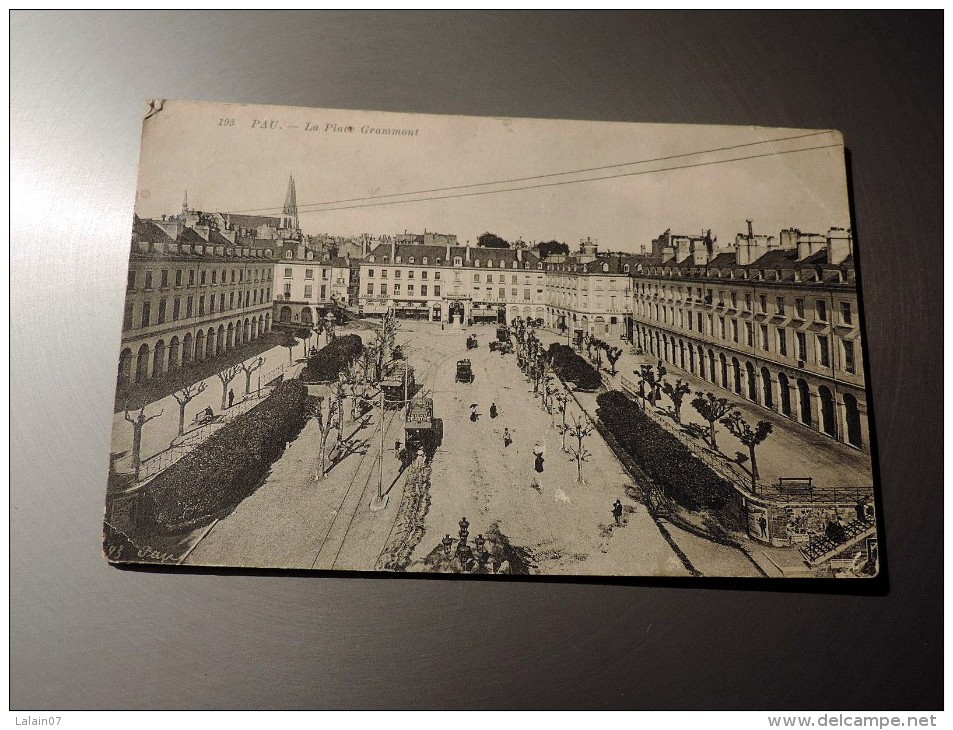 Carte Postale Ancienne : PAU : Vue Sur La Ville Prise Du Clocher De St-Martin, En 1917 - Pau