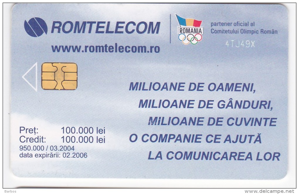 Romania ,  Phonecard  , 2004 ,  Used - Romania