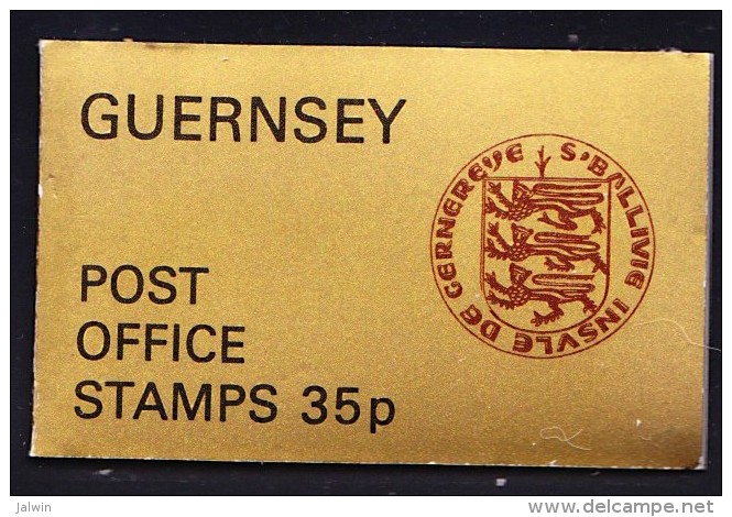 GUERNSEY CARNET (Booklet) YT N° C 88 II ** 35p - Guernsey