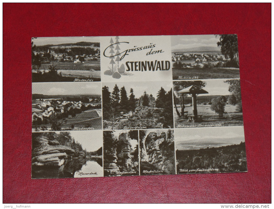 1968 Gruss Aus Dem Steinwald Weiden Oberpfalz Bayern Gebraucht Used Germany Postkarte Postcard - Weiden I. D. Oberpfalz