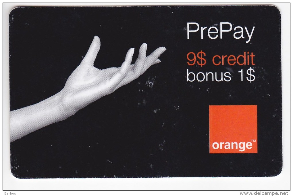 Romania ,  Prepaid Phonecard -  Orange  , 9$ ,  Used - Rumania