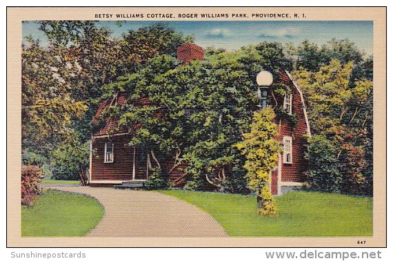 Betsy Williams Cottage Roger Williams Park Providence Rhode Island - Providence