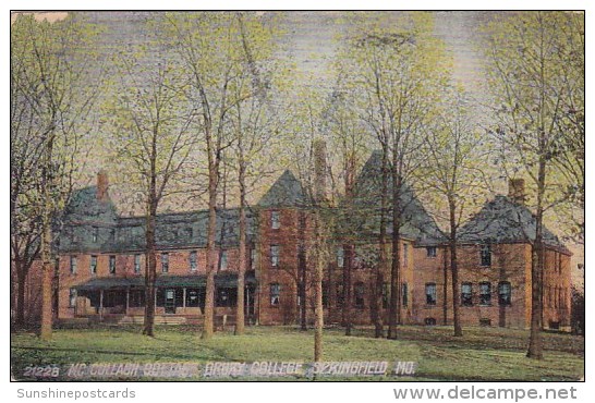 MC Cullagh Cottage Brury College Springfield Missouri 1908 - Springfield – Missouri