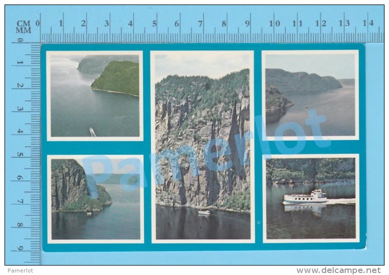 Chicoutimi ( Marjolaine II  Croisiere Sur Le Saguenay - Multivues -  Postcard Carte Postale  ) P. Quebec Recto/Verso - Saguenay