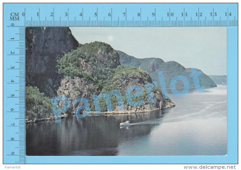 Chicoutimi ( Marjolaine II Croisiere Sur Le Saguenay, Postcard Carte Postale  ) P. Quebec Recto/Verso - Saguenay