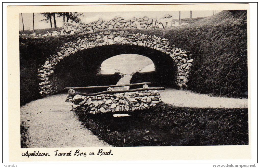 Apeldoorn - Tunnel Berg En Bosch    - Gelderland/Nederland - Apeldoorn