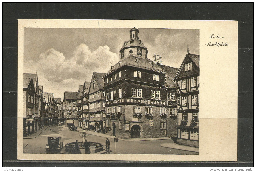 N* HERBORN * MARKTPLATZ * 1943 **!! - Herborn