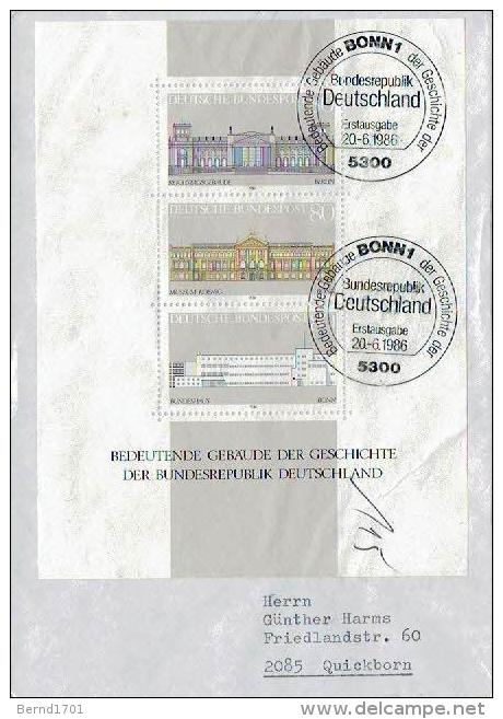 Germany - Mi-Nr Block 20 FDC (D784)- - 1981-1990