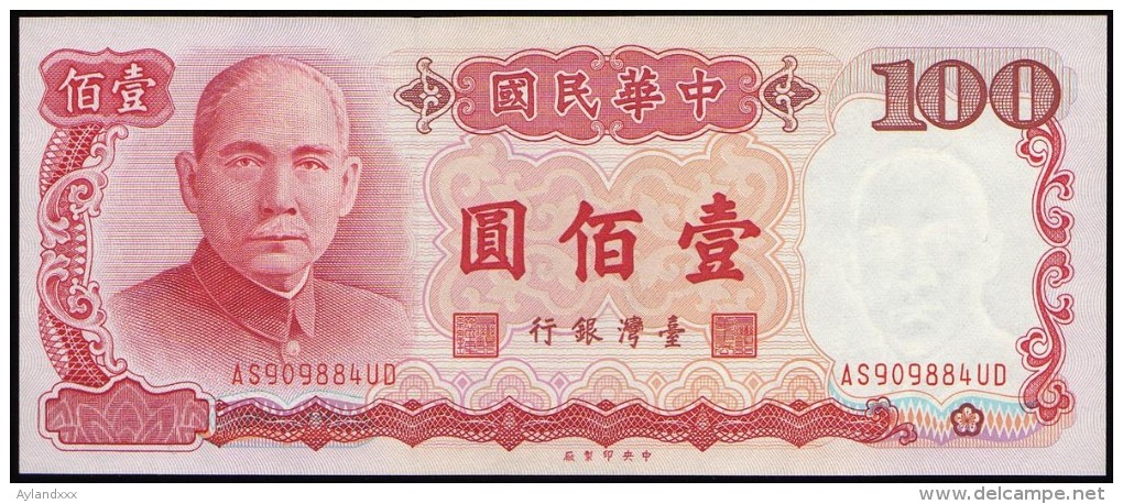 CINA (China): Taiwan - 100 Yuan 1987 - Cina