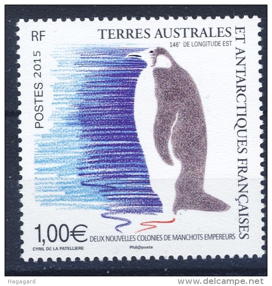 #TAAF 2015. Bird. Penguin Emperor. MNH(**) - Nuevos