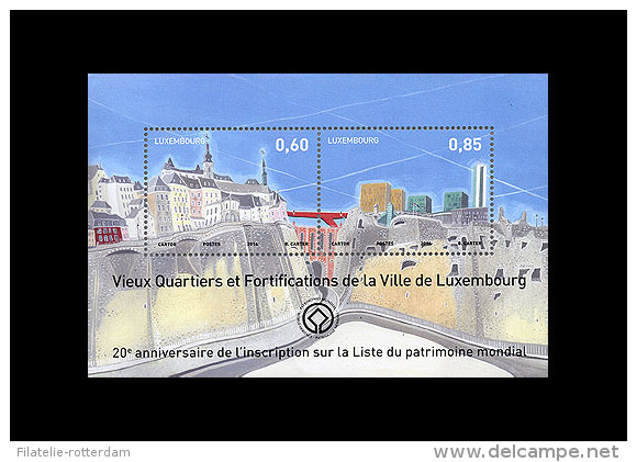 Luxemburg / Luxembourg - MNH / Postfris - Sheet Unesco Stad Luxemburg 2014 - Nuovi