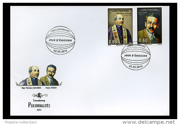 Luxemburg / Luxembourg - MNH / Postfris - FDC Beroemde Personen 2013 - Unused Stamps