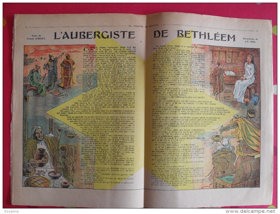 9 revues La Semaine de Suzette de 1951 et 1952. manon lessel bécassine félix le chat Pécoud Calvo coquin. A redécouvrir