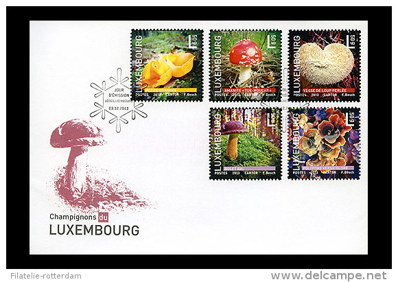 Luxemburg / Luxembourg - MNH / Postfris - FDC Paddenstoelen 2013 - Ongebruikt