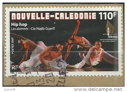 Nouvelle Calédonie Timbre S/ Fragment Oblitéré - Used Stamp On Cover Fragment - Y&T N° 1030 - Année Year 2007 - Gebruikt