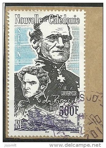 Nouvelle Calédonie Timbre S/ Fragment Oblitéré - Used Stamp On Cover Fragment - Y&T N° 954 - Année Year 2005 - Oblitérés