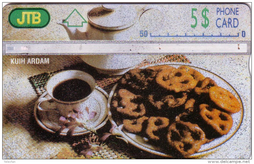 BRUNEI LANDIS COFFEE KUIH ARDAM 5$ UT - Brunei