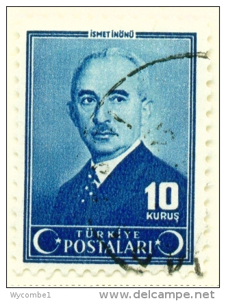 TURKEY  -  1943  Pictorial Definitive  10k  Used As Scan - Used Stamps