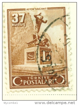 TURKEY  -  1943  Pictorial Definitive  37k  Used As Scan - Gebruikt