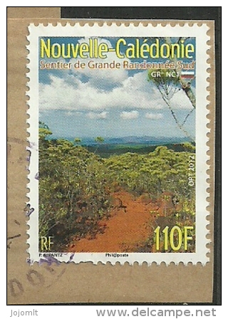 Nouvelle Calédonie Timbre S/ Fragment Oblitéré - Used Stamp On Cover Fragment - Y&T N° 1145 - Année Year 2012 - Gebraucht