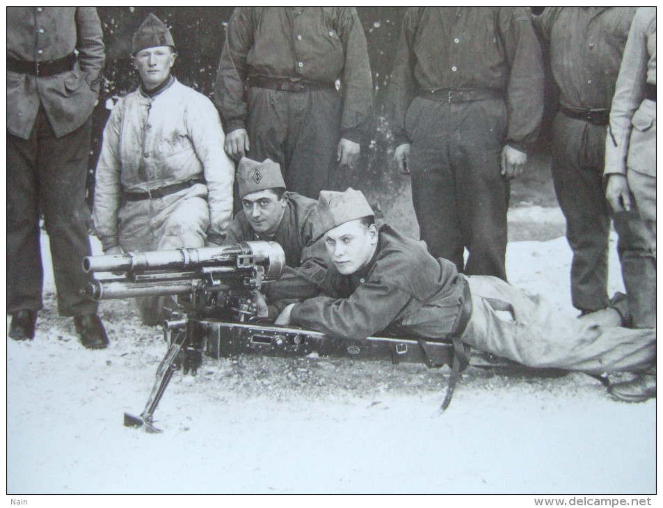 MILITARIA - CARTE PHOTO - 31e REGIMENT - MITRAILLEUSE - " RARE " - - Sonstige & Ohne Zuordnung