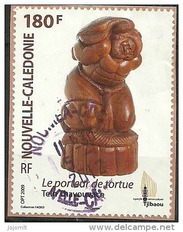 Nouvelle Calédonie Timbre S/ Fragment Oblitéré - Used Stamp On Cover Fragment - Y&T N° 1065 - Année Year 2009 - Oblitérés