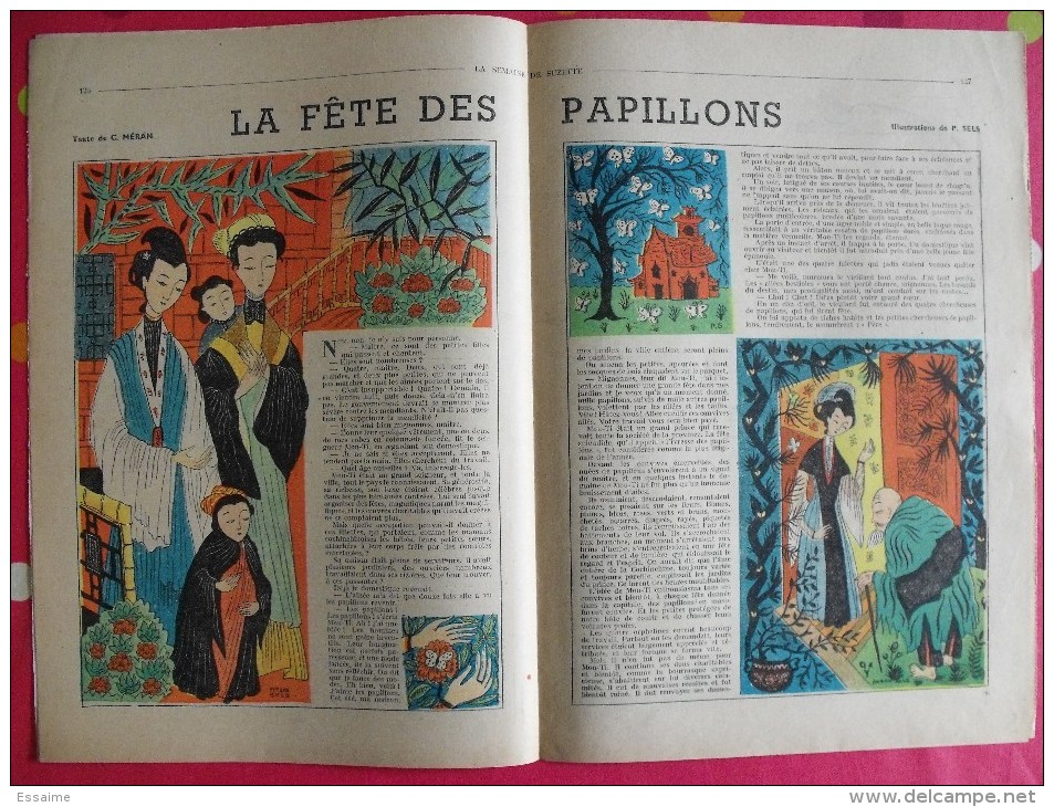 10 Revues La Semaine De Suzette 1950. Manon Iessel, Sels, Pécoud, Salcedo, Desrieux. A Redécouvrir - La Semaine De Suzette