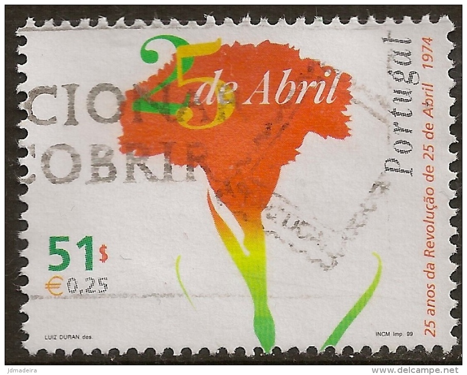 Portugal – 1999 Revolution Of 25 April 1974 - Used Stamps