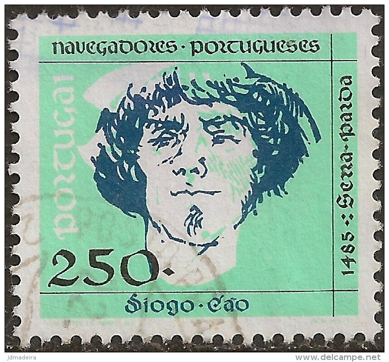 Portugal – 1991 Portuguese Navigators 250. Used Stamp - Oblitérés