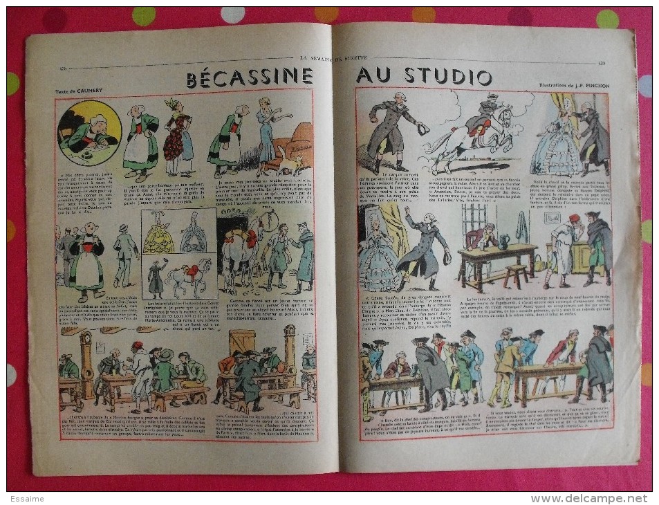 10 revues La Semaine de Suzette 1950. Bécassine Pinchon, Manon Iessel, Sels, Pécoud, Salcedo, Desrieux. A redécouvrir