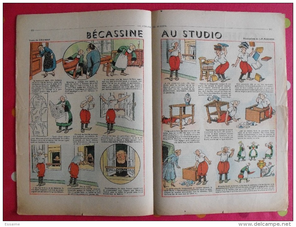 10 revues La Semaine de Suzette 1950. Bécassine Pinchon, Manon Iessel, Sels, Pécoud, Salcedo, Desrieux. A redécouvrir