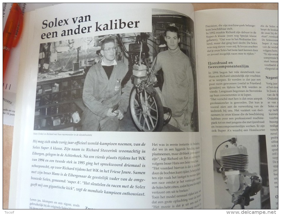 SOLEX VELOSOLEX Belge Hollandais Revue Bromfiets 1997 Van Der Heem Zundapp Moped Competition - Autres & Non Classés