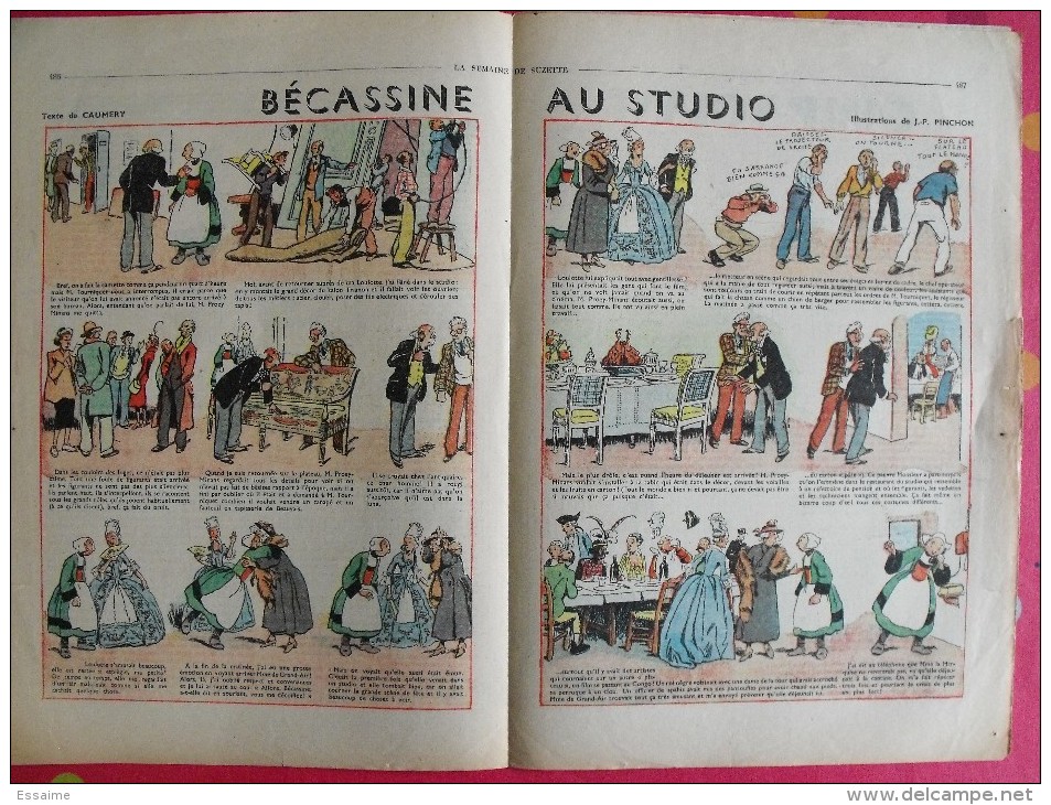 13 Revues La Semaine De Suzette 1950. Bécassine Pinchon, Manon Iessel, Sels, Pécoud, Salcedo, Desrieux. A Redécouvrir - La Semaine De Suzette