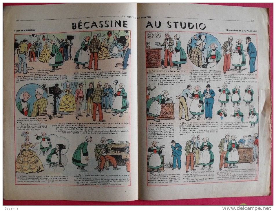 13 revues La Semaine de Suzette 1950. Bécassine Pinchon, Manon Iessel, Sels, Pécoud, Salcedo, Desrieux. A redécouvrir