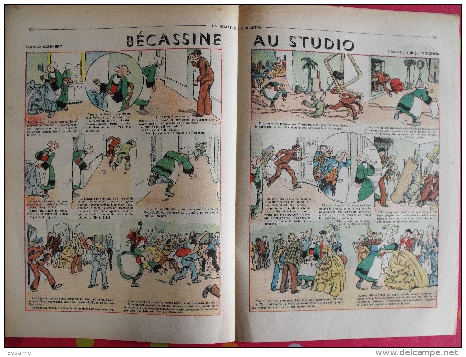 13 revues La Semaine de Suzette 1950. Bécassine Pinchon, Manon Iessel, Sels, Pécoud, Salcedo, Desrieux. A redécouvrir