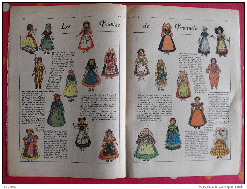 13 revues La Semaine de Suzette 1950. Bécassine Pinchon, Manon Iessel, Sels, Pécoud, Salcedo, Desrieux. A redécouvrir