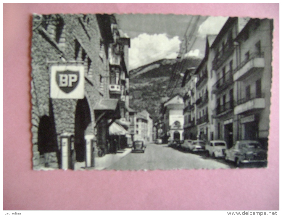 CPSM ANDORRE - CARRER DE LES ESCALDES/REU DES ESCALDES - ECRITE EN 1959 - Andorra