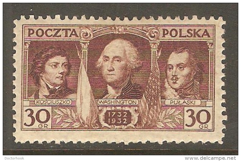 POLAND    Scott  # 267*  VF MINT LH - Neufs