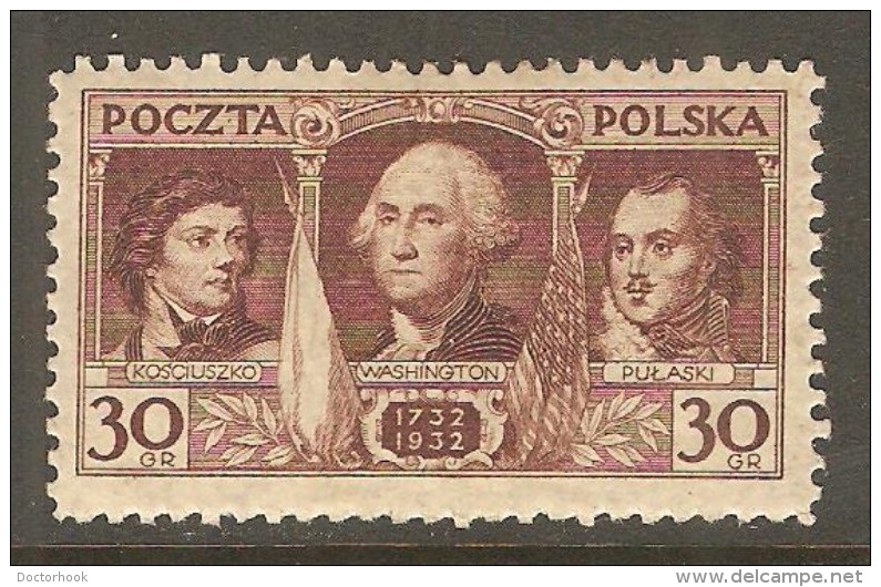 POLAND    Scott  # 267*  VF MINT LH - Unused Stamps