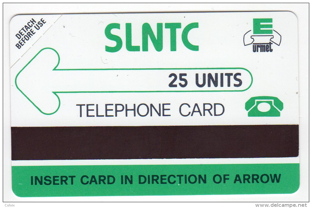 SIERRA LEONE REF MV CARDS SRL-02  25U  MINT - Sierra Leone