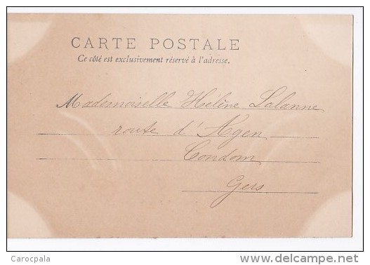 Carte 1902 LAAS Près De Mirande / LE VIADUC DU CHEMIN DE FER ( Voie De Train) - Autres & Non Classés