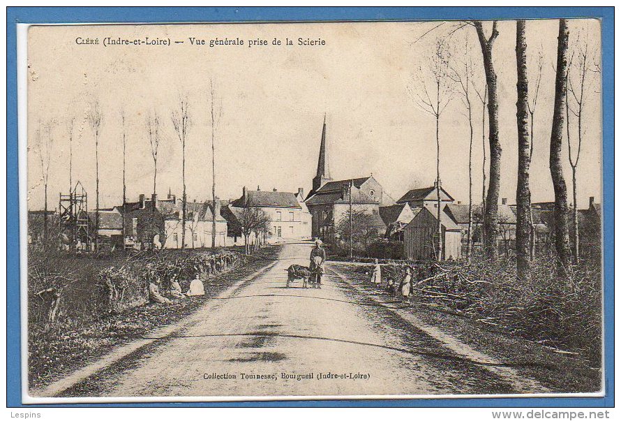 37 - CLERE --  Vue Générale Prise De La Scierie - Cléré-les-Pins