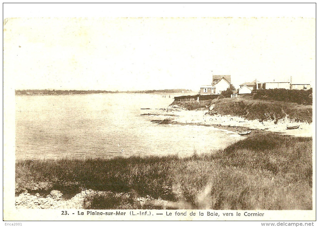 La-Plaine-sur-Mer. Le Fond De La Baie Vers Le Cormier. - La-Plaine-sur-Mer