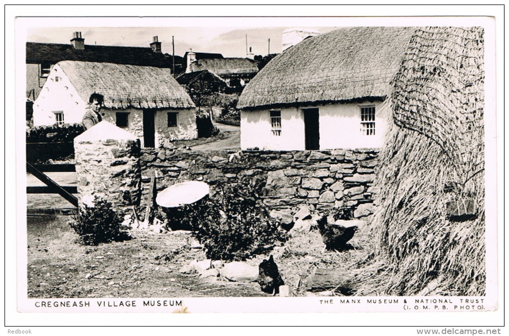 RB 1012 - Real Photo Postcard  - Cregnash Village Museum  - Isle Of Man - Isle Of Man