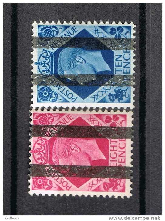 RB 1013 - GB KGVI 8d &amp; 10d MNH Stamps With Training School Bars - Unused Stamps