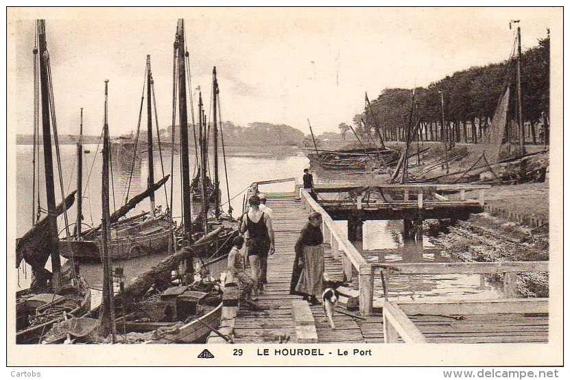 80 LE HOURDEL  Le Port - Le Hourdel